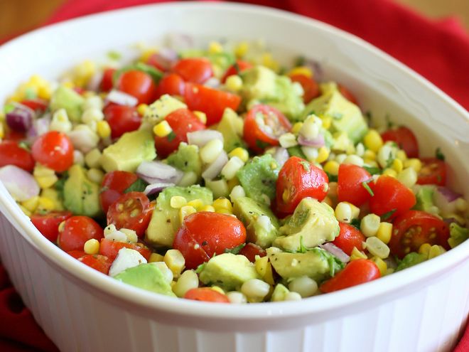 salad ngô