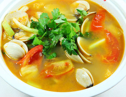 Canh ngao dứa thơm ngon