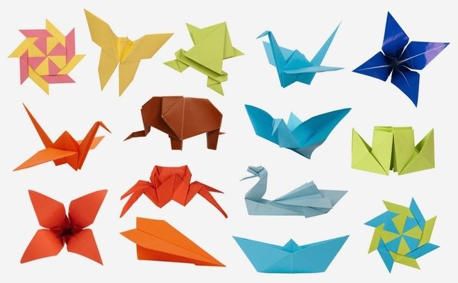 đồ chơi gấp bằng giấy origami
