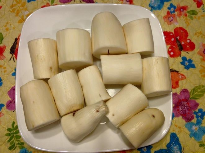 sơ chế khoai mì