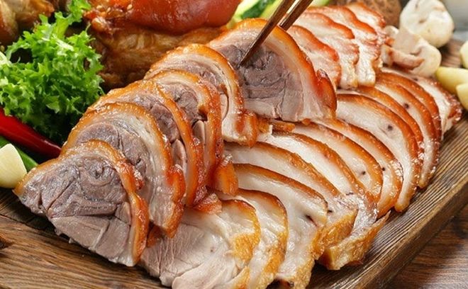 chân giò luộc