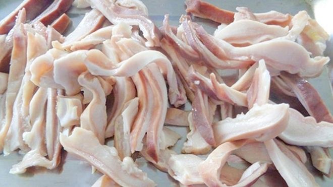 cách luộc dạ dày trắng giòn sật sật