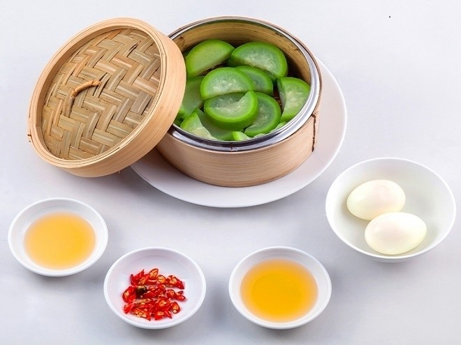 cách luộc bầu