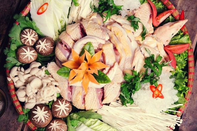 nguyên liệu lẩu gà