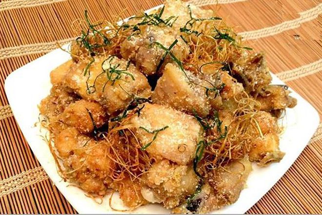 gà rang ngon cơm