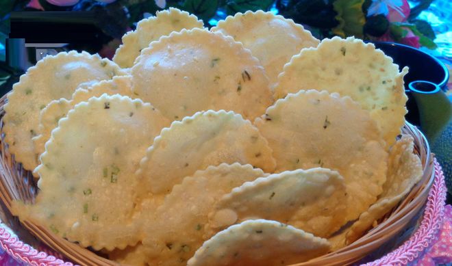 bánh gạo chiên
