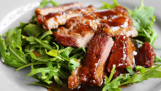 cách rán thịt lợn với mật ong