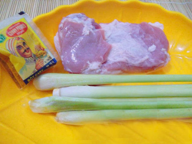 nguyên liệu rán thịt lợn truyền thống
