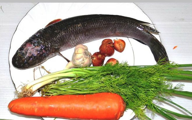 nguyên liệu làm cá hấp bia kiểu 3