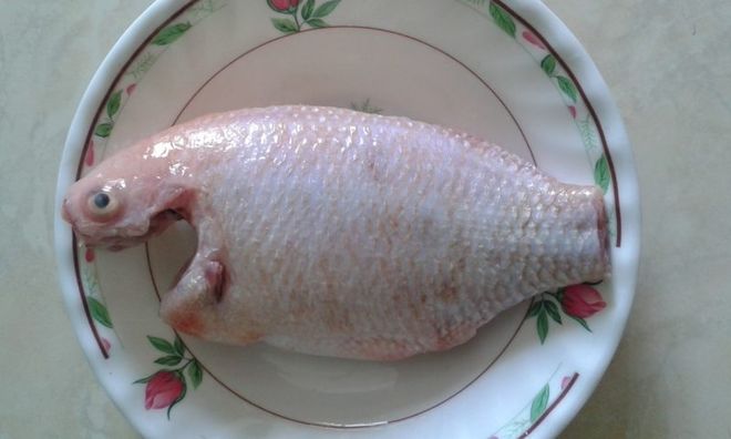 nguyên liệu cho canh cá diêu hồng nấu chua