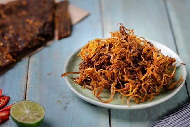 thịt bò khô xé sợi ngon