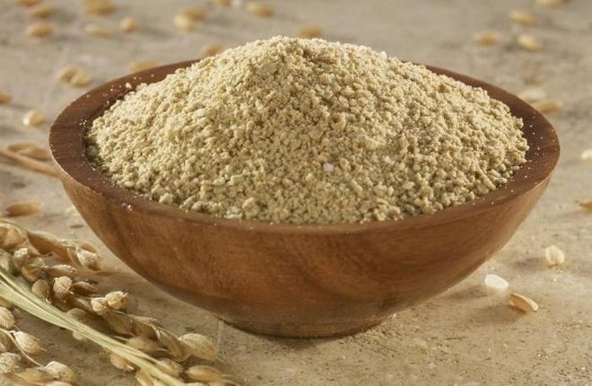 bột cám gạo xay bằng máy