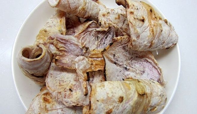 nướng mực khô