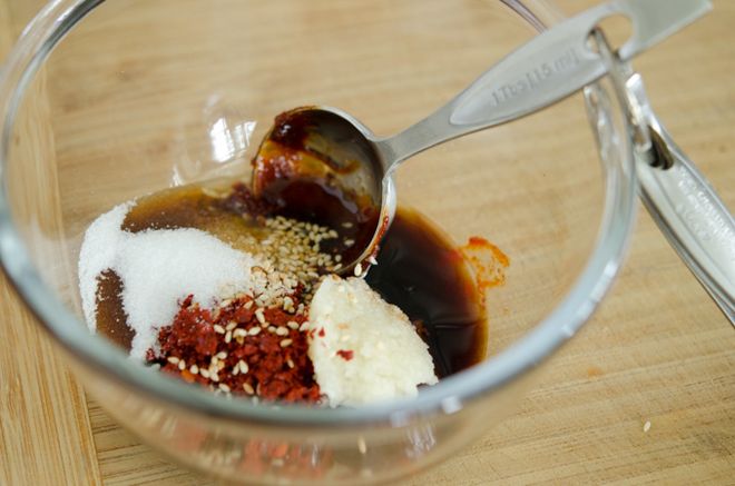 hỗn hợp nước gia vị