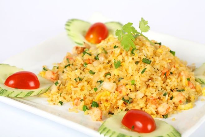 cách làm cơm chiên giòn