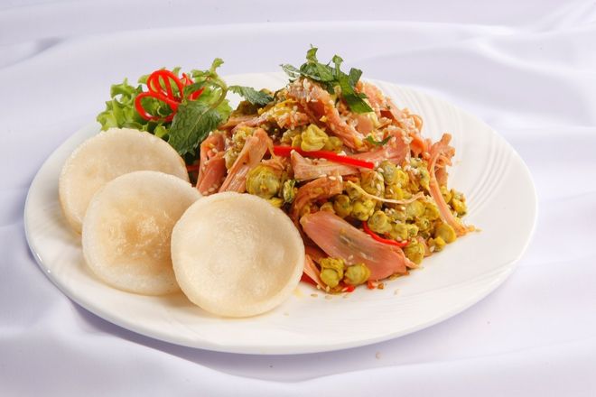 hến xào