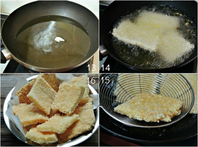 chiên cơm cháy
