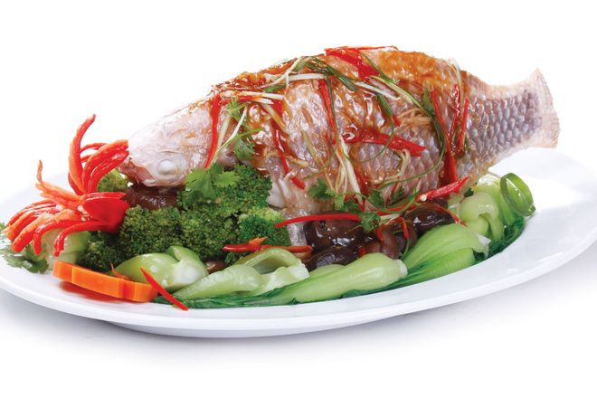 hấp bia cá