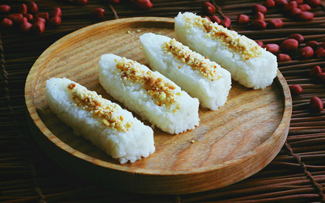 cách làm cơm nắm muối vừng