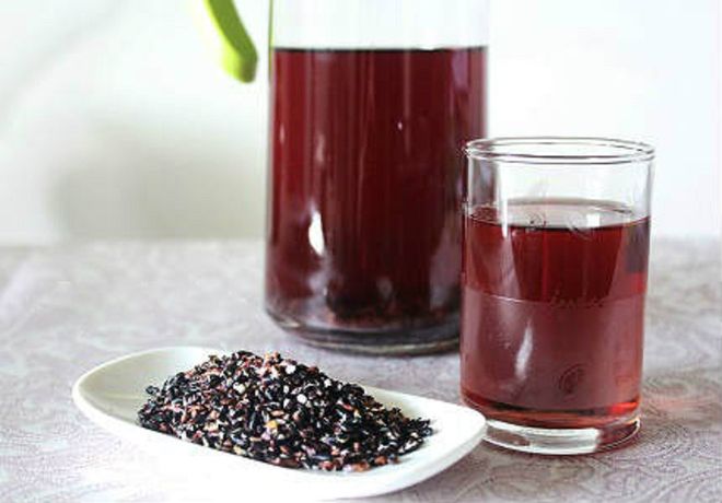 bột gạo lứt mè đen giúp giảm cân, lợi sữa