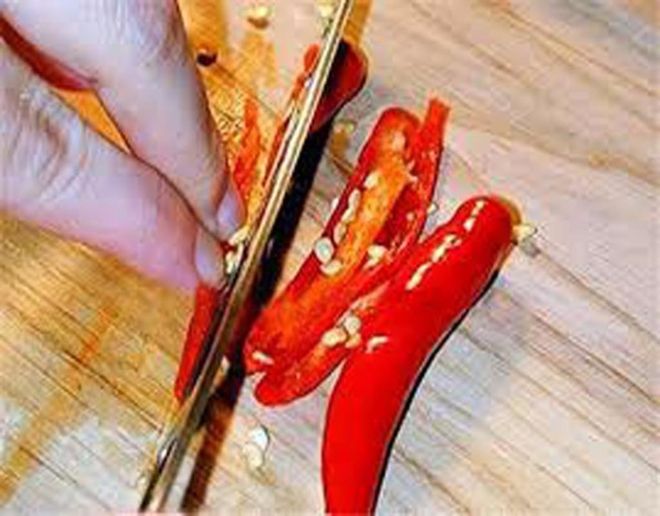 ớt chín bỏ hạt