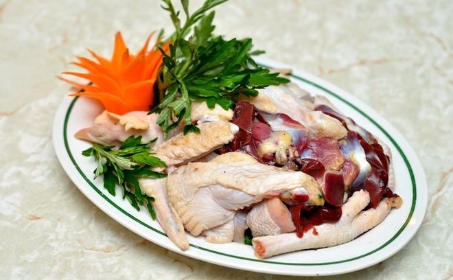 gà ướp gia vị