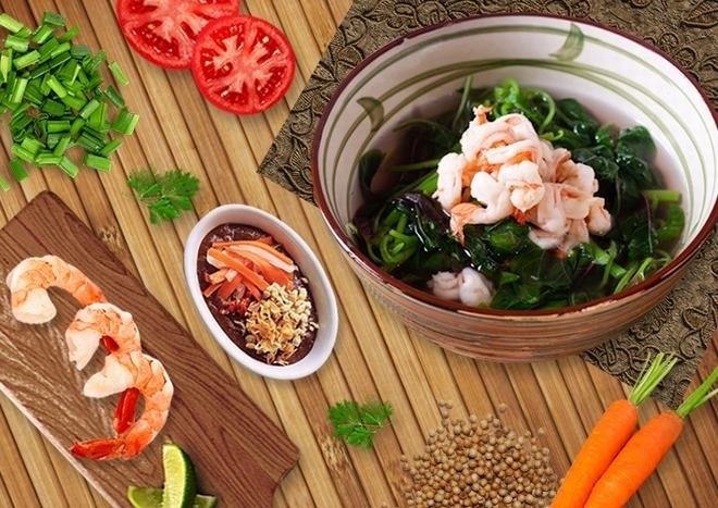 canh rau dền