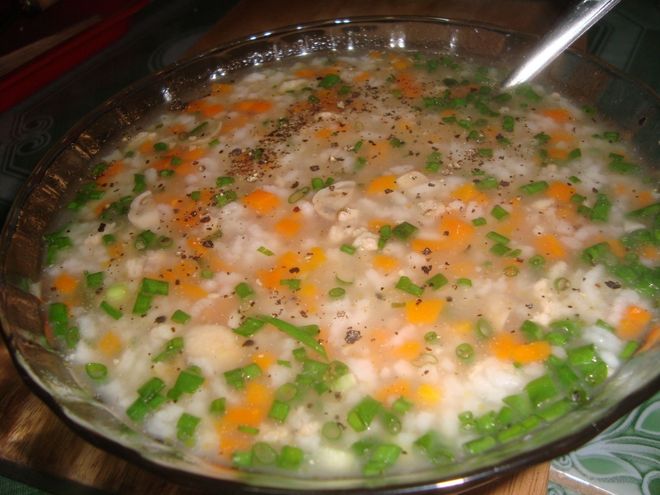 cháo cà rốt