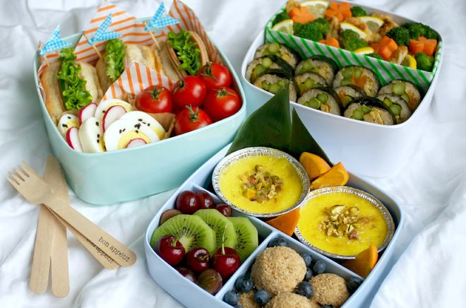 khẩu phần ăn cho bé