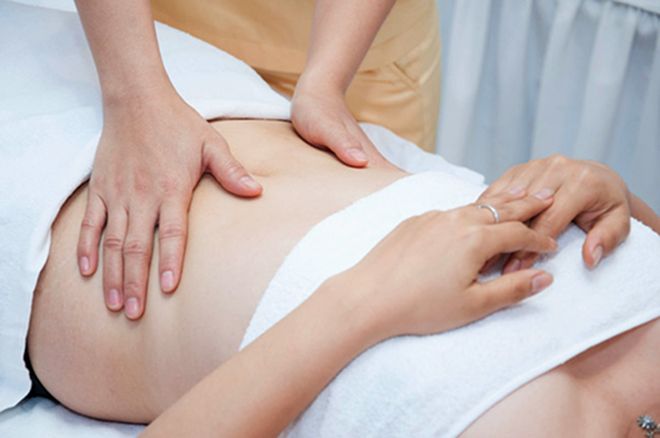 Các động tác xoa bóp bụng cũng làm tăng lưu lượng máu đến tử cung, giúp nuôi dưỡng trứng.