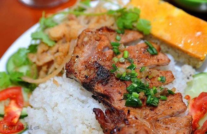cách làm cơm sườn nướng mật ong