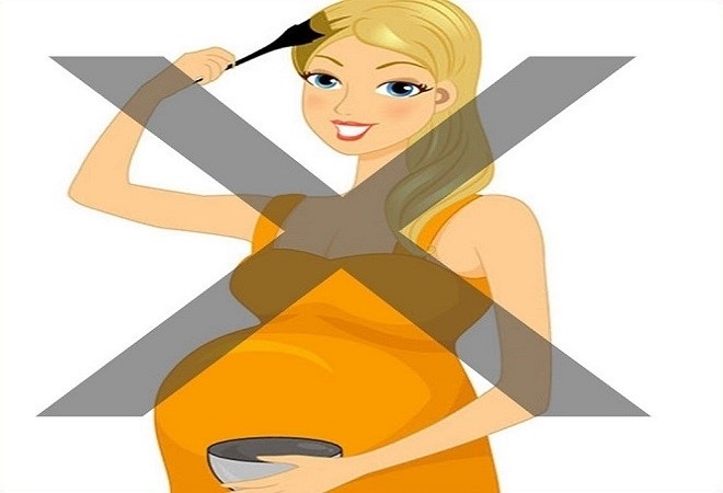 mẹ bầu tuyệt đối nói không với thuốc nhuộm tóc