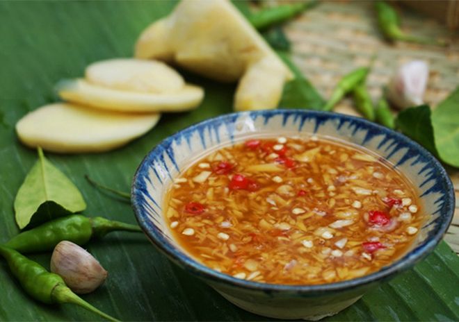 cách làm mắm gừng