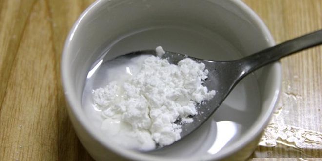 hòa tan bột năng với nước