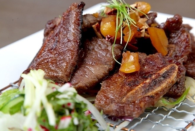 thịt bò nướng