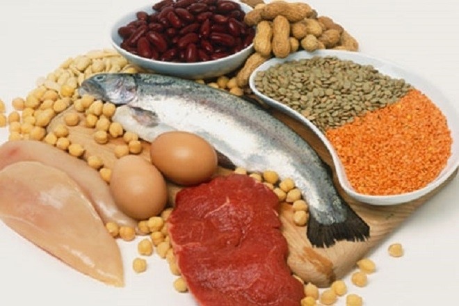 nhóm thực phẩm giàu chất đạm