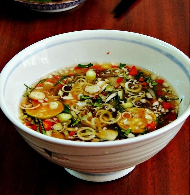 Cách pha nước mắm sả chấm ốc kiểu miền Bắc