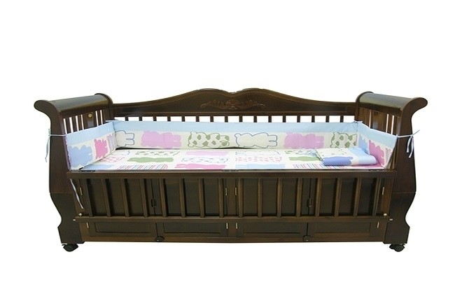giường cũi cho bé trai 1 tháng tuổi