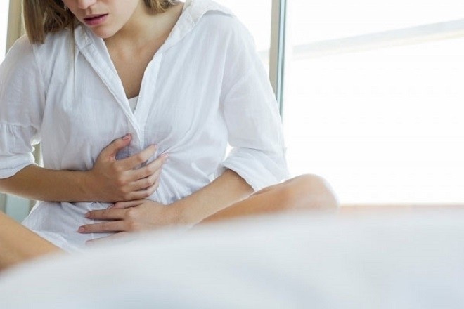 phá thai gây nên tình trạng đau bụng sau sinh
