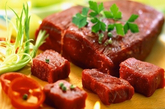 chọn thịt bò