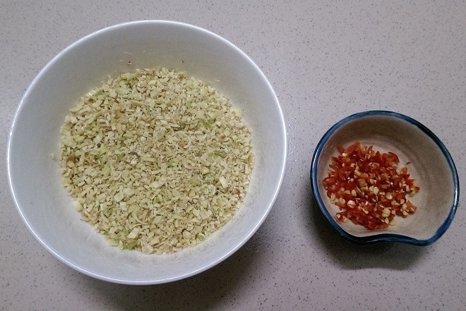 sả ớt băm nhuyễn