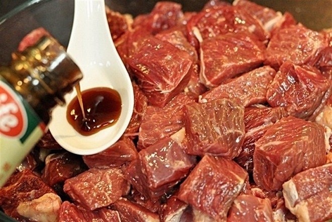 ướp thịt bò