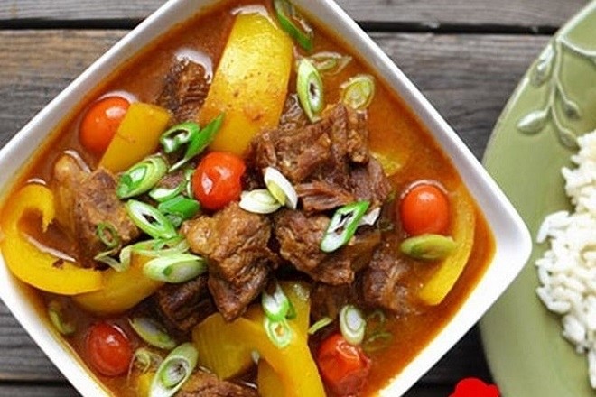 bò kho khoai tây
