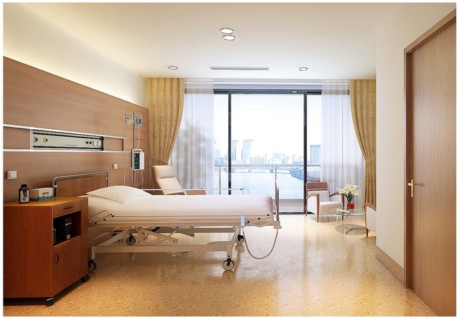Khu vực chăm sóc đặc biệt được trang bị đầy đủ các thiết bị