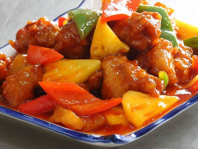 sườn xào chua ngọt
