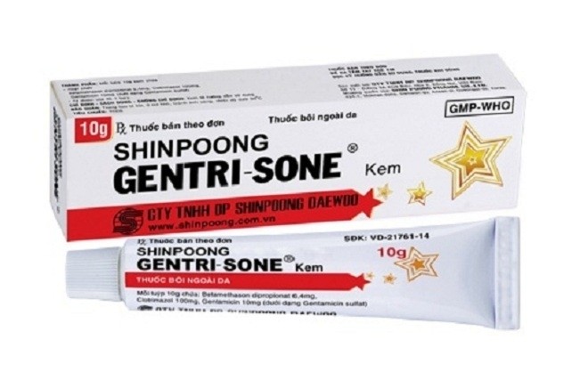 tuýp kem gentrisone