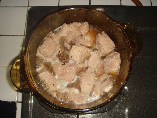 nấu thịt