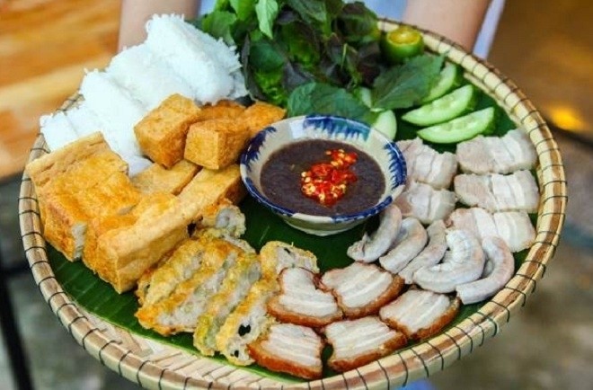 bún đậu mắm tôm