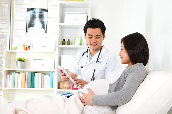 Tuần 11 13 là mốc khám thai quan trọng để đo độ mờ da gáy