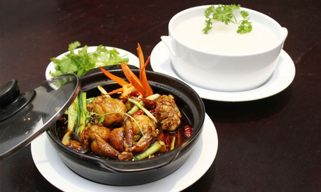 cháo ếch singapore